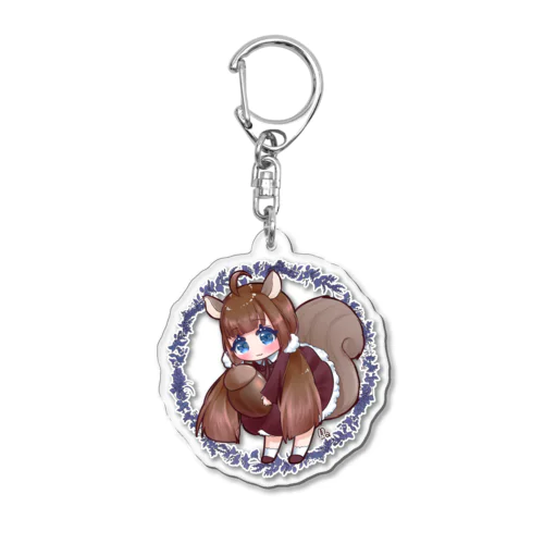 りすのたまきちゃん Acrylic Key Chain