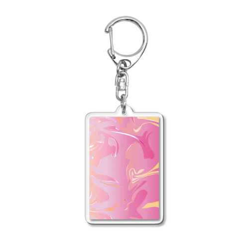 Spring Acrylic Key Chain