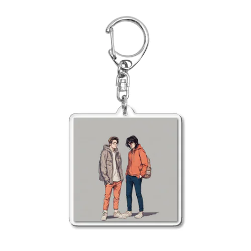 俺たち今から神社仏閣巡り Acrylic Key Chain