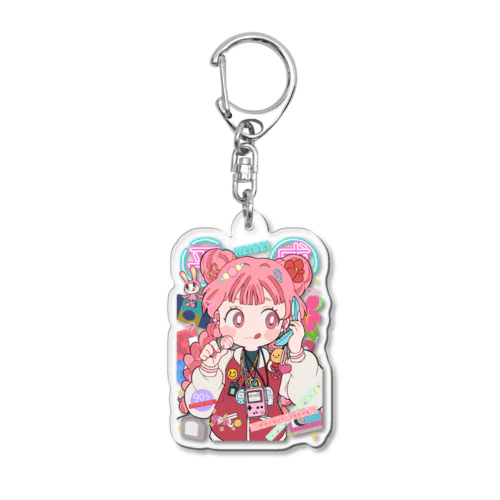 平成レトロ Acrylic Key Chain