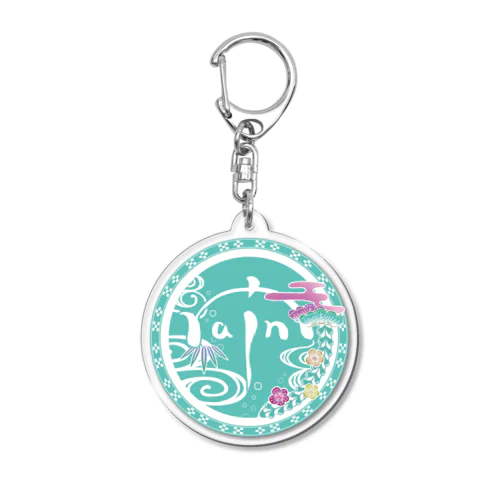 rainロゴ Acrylic Key Chain