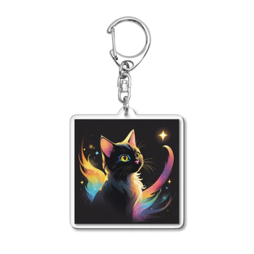 ねこのろにんぐ Acrylic Key Chain