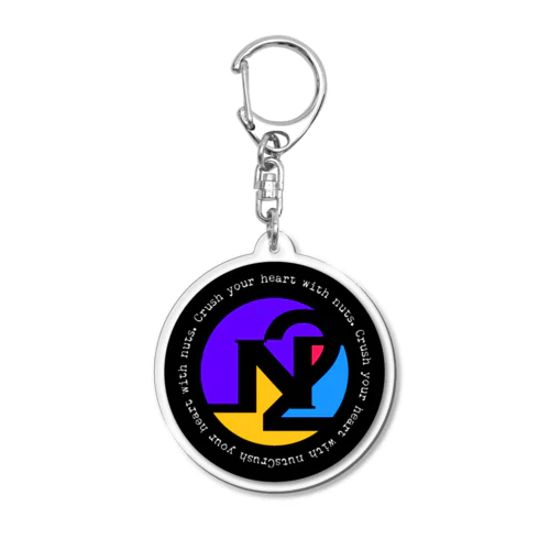 O2NU2 Acrylic Key Chain