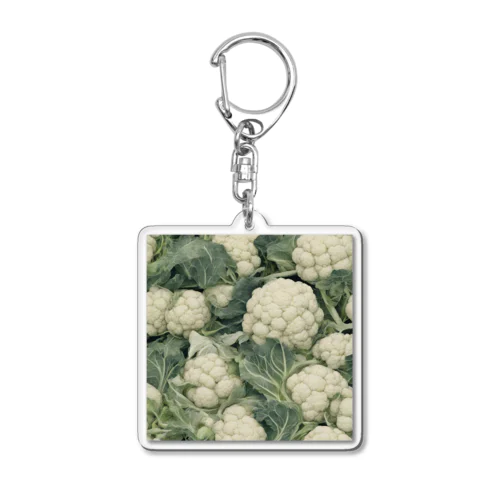 カリフラワー　cauliflower Acrylic Key Chain