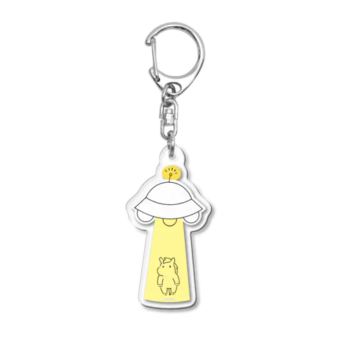 連れていかれるうま Acrylic Key Chain