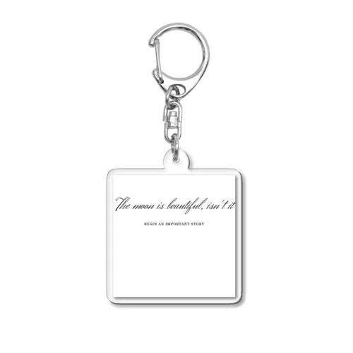 月夜の話 Acrylic Key Chain