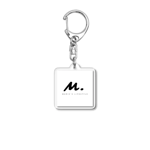 M LifeStyle Acrylic Key Chain