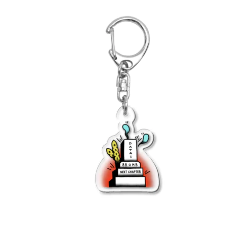 墓石 Acrylic Key Chain