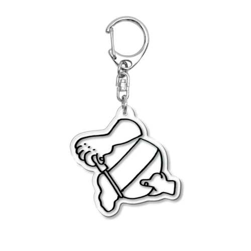 憧れのラクレットチーズ Acrylic Key Chain