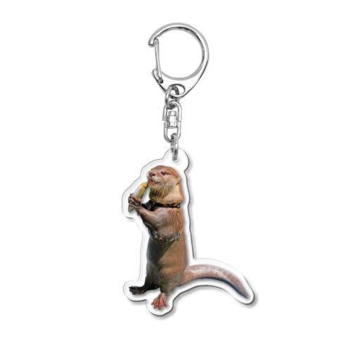 お魚くわえたアティさん Acrylic Key Chain