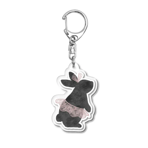 うささん Acrylic Key Chain