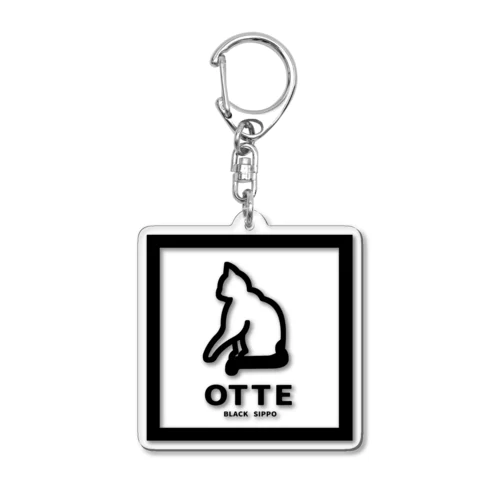 OTTE  HARU  ふちあり Acrylic Key Chain