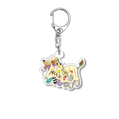 MAD friends　#No.031 Acrylic Key Chain