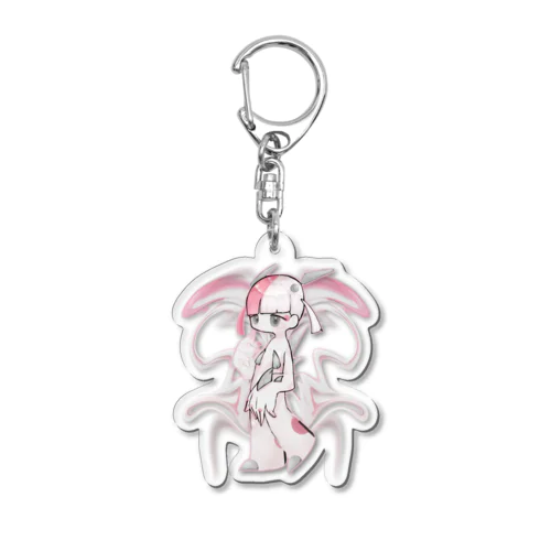 🍥啜-ｼﾞｭﾙｼﾞｭﾙ-啜🍥 Acrylic Key Chain