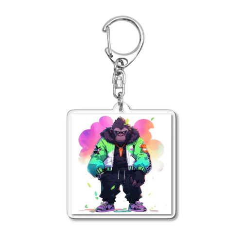 ストリートゴリラ (Street Gorilla) Acrylic Key Chain