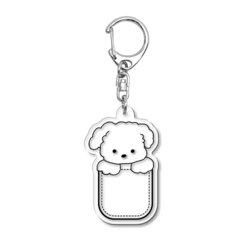 モフポケ Acrylic Key Chain