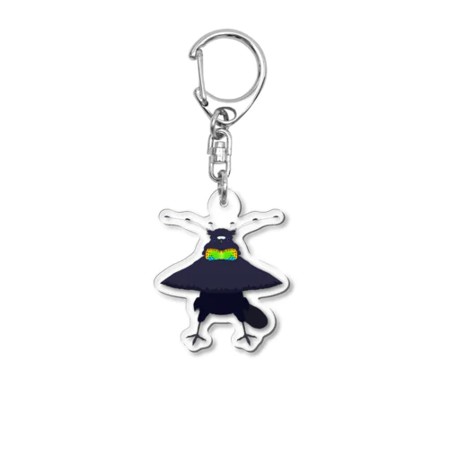 タンビカンザシフウチョウ Acrylic Key Chain