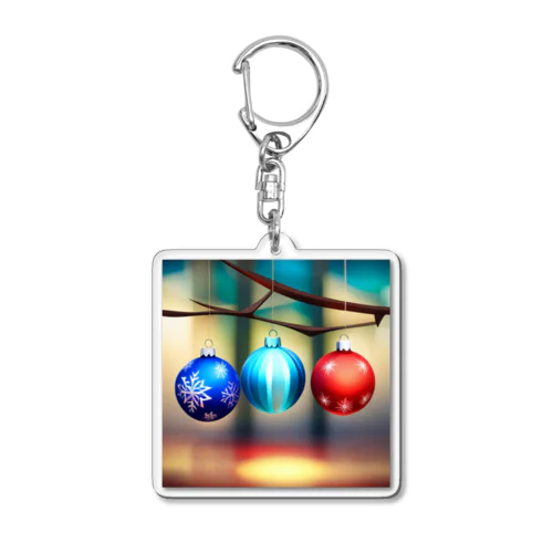 クリスマスオーナメント（Christmas Ornaments） Acrylic Key Chain