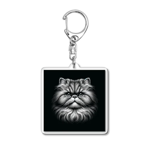 ペルシャ猫 Acrylic Key Chain