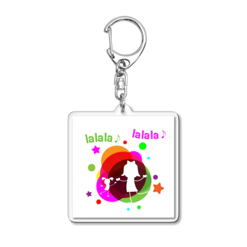 lalala♪ Acrylic Key Chain