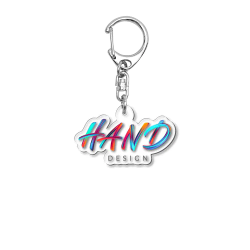 HANDロゴ(グラデーション) アクリルキーホルダー