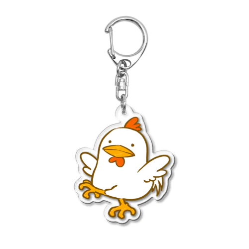 ニワトリさん Acrylic Key Chain