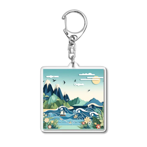 【空想回帰】12 Acrylic Key Chain