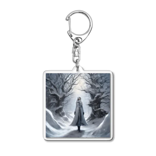 雪の魔女 Acrylic Key Chain