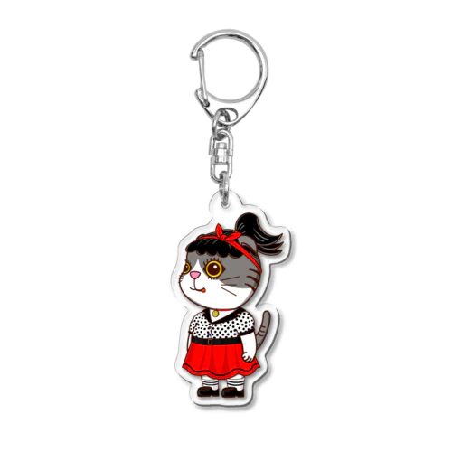 ワカメ Rockabilly Acrylic Key Chain