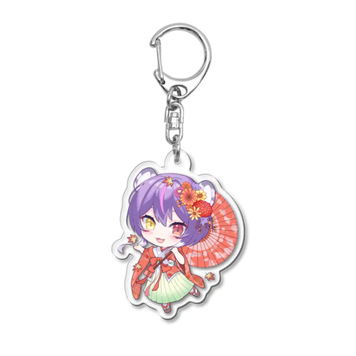 11月ミニキャラ【紅葉衣装】 Acrylic Key Chain