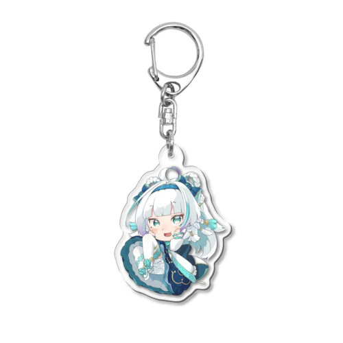 天女 ふわふわとびちゃん Acrylic Key Chain