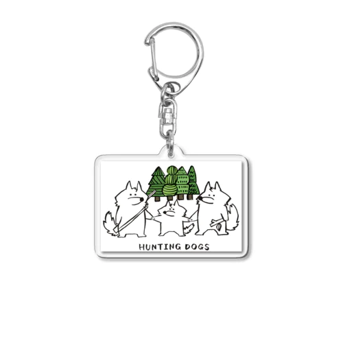 HUNTING DOGS Acrylic Key Chain