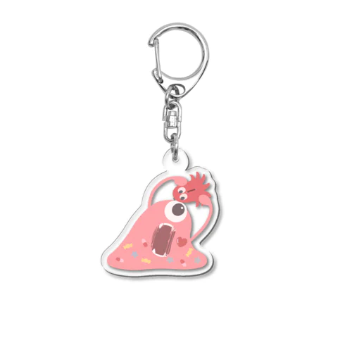 ゆめかわおしょくじ Acrylic Key Chain