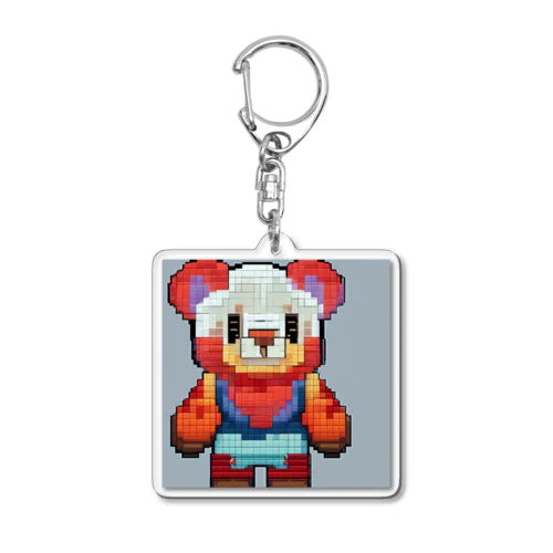 ドット絵ワンゲニベスト Acrylic Key Chain