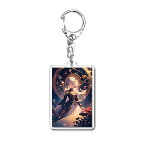 Galaxy Lab Journey  〜果てしなき未知への探究の旅〜　No.2 「銀河研 時司班」 Acrylic Key Chain