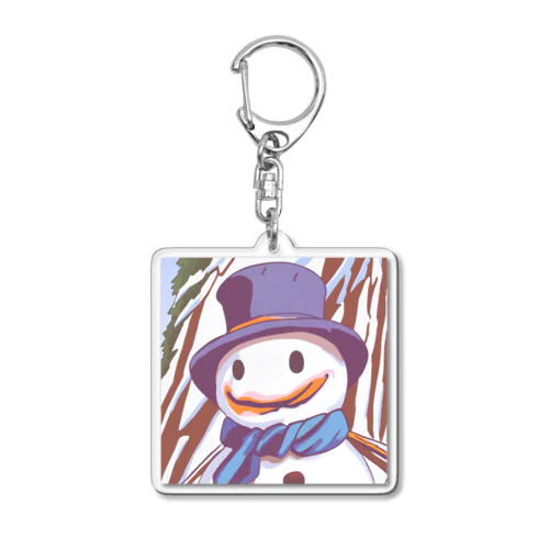 雪だるま⛄️❄️ Acrylic Key Chain