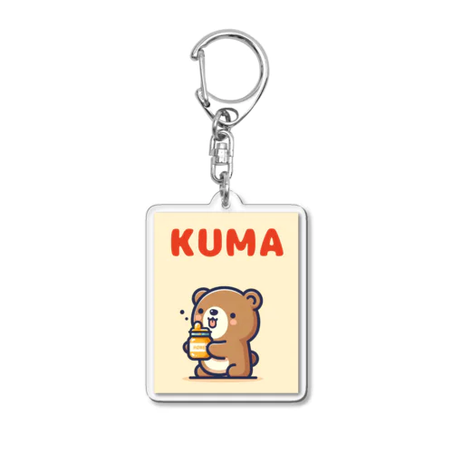 KUMA Acrylic Key Chain