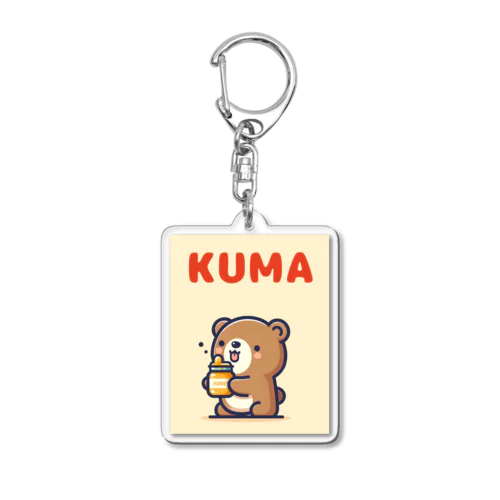 KUMA アクリルキーホルダー