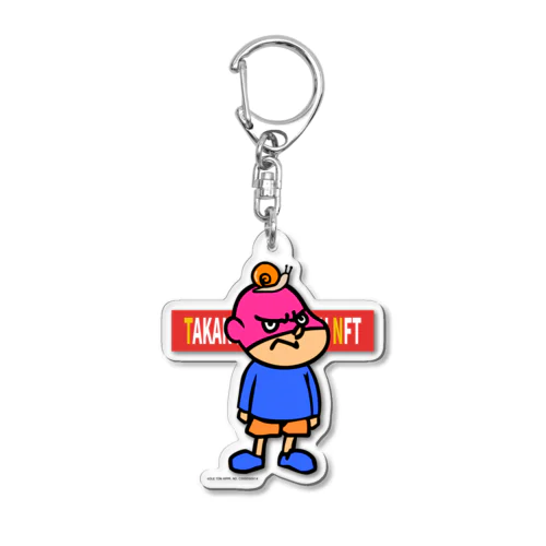 鷹の爪団NFTデザイン＿02 Acrylic Key Chain
