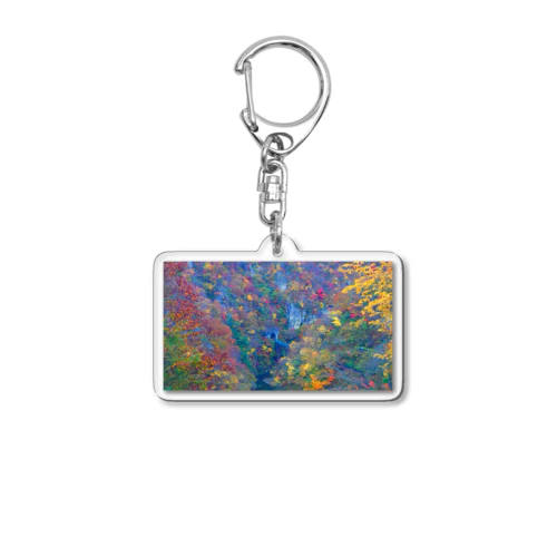 秋の絶景 Acrylic Key Chain