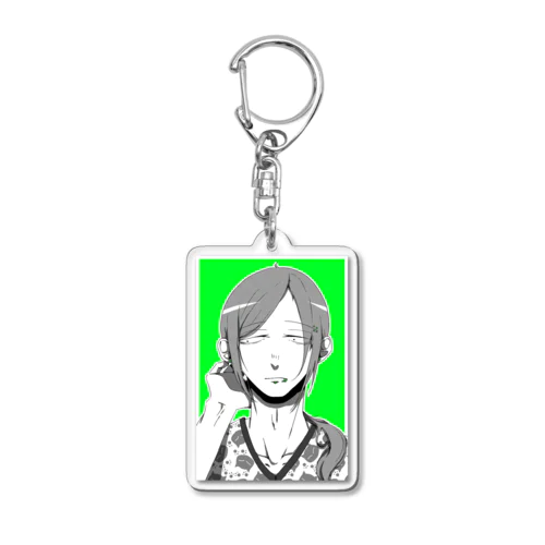 緑 Acrylic Key Chain