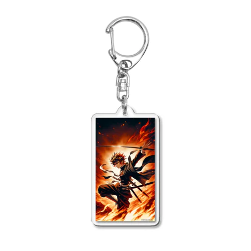 NinjaSamuraiシリーズ Acrylic Key Chain