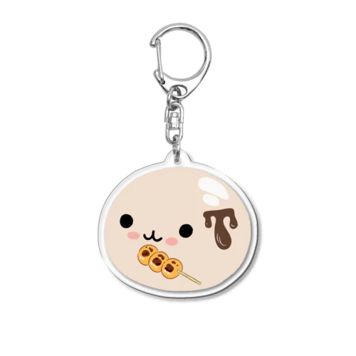 みたらし団子のたまちゃん Acrylic Key Chain