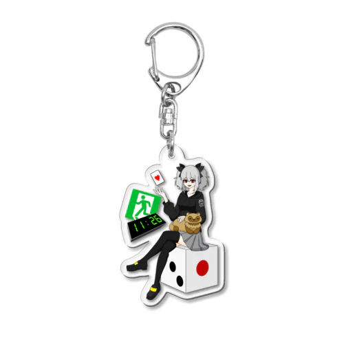 抹茶ん Acrylic Key Chain