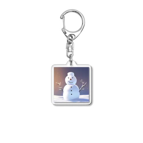 雪だるま Acrylic Key Chain