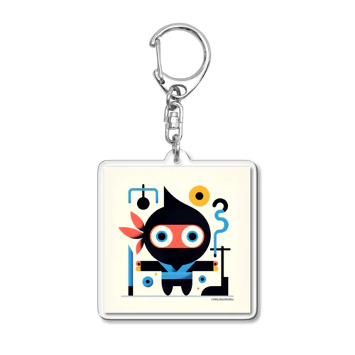 NinjaSamurai kidsシリーズ Acrylic Key Chain