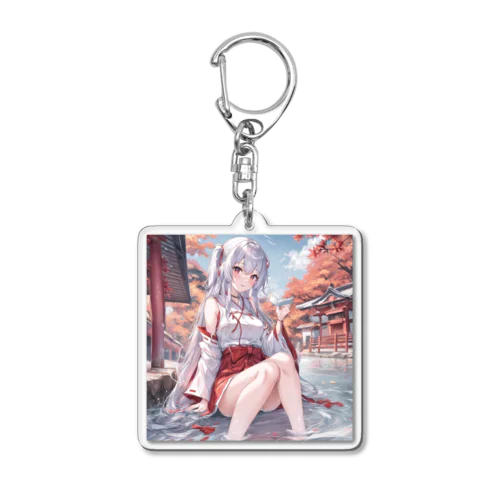 お稲荷ちゃん Acrylic Key Chain