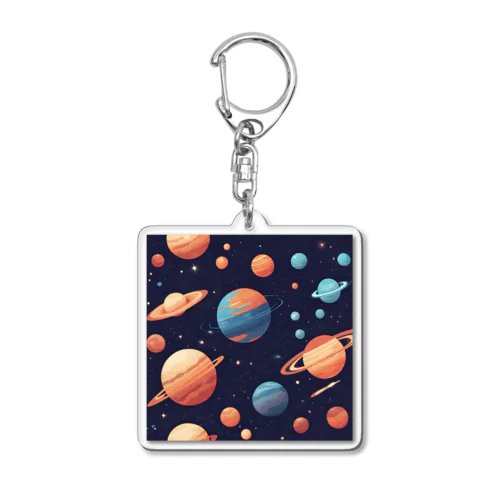 惑星　グッズ Acrylic Key Chain