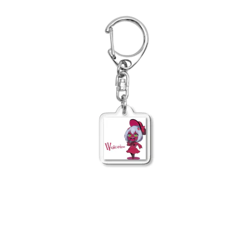 JK-003 Voodoo girl Acrylic Key Chain