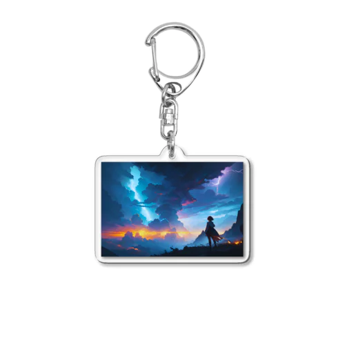 Electric Journey　　〜照らし轟きそして輝く閃光の旅〜　No.1「C M Y」 Acrylic Key Chain